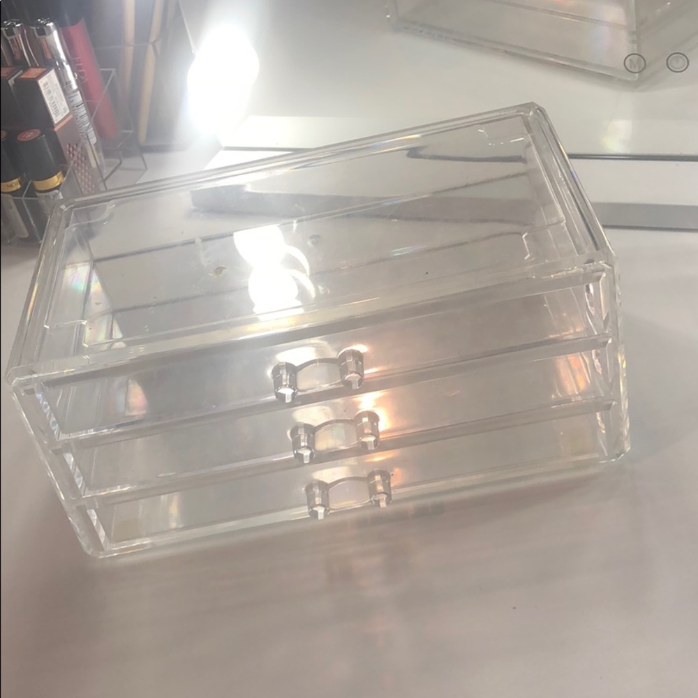 3 drawer makeup organizer